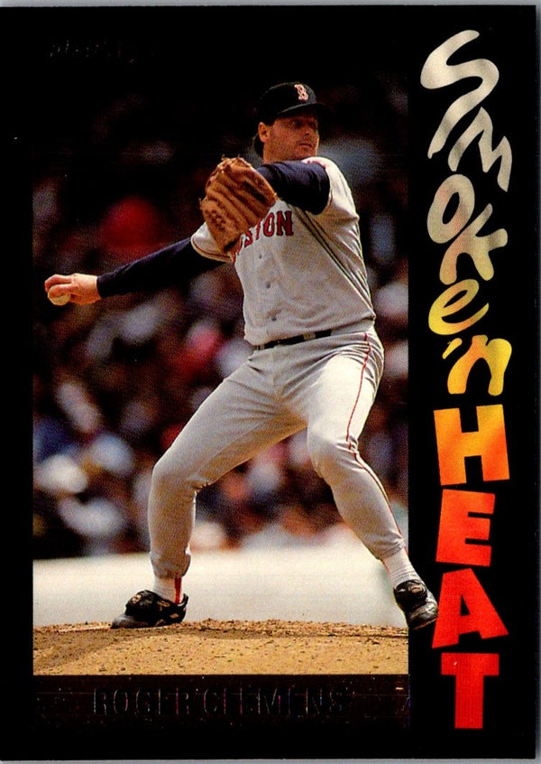 1992 Fleer Smoke 'N Heat Roger Clemens #4