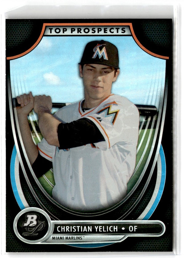 2013 Bowman Christian Yelich #