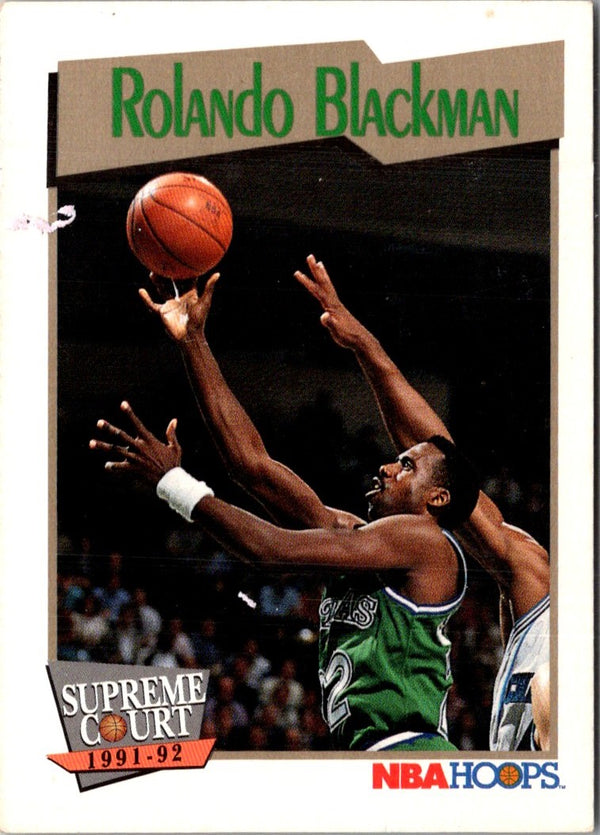 1991 Hoops Rolando Blackman #459