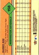 2005 Fleer Tradition Gray Backs Sunny Kim