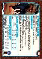 1999 Bowman D'Wayne Bates #154 Rookie