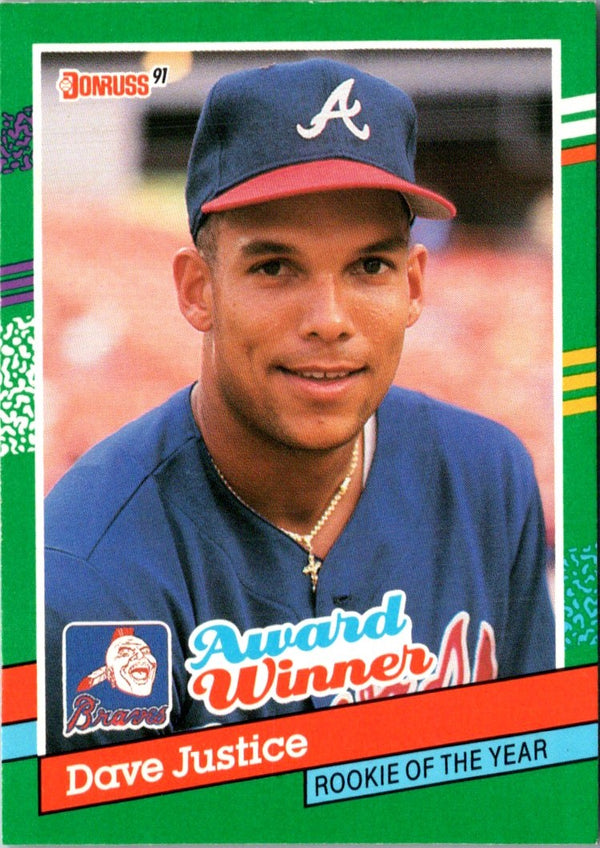 1991 Donruss Dave Justice #683