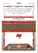 2006 Score Cadillac Williams