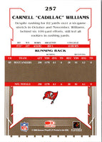 2006 Score Cadillac Williams #257