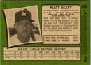 2020 Topps Heritage Matt Beaty