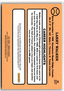 2021 Donruss Holo Red Larry Walker