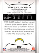 2010 Topps Prime Vincent Jackson