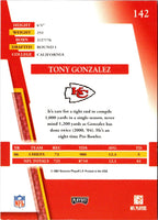 2007 Playoff Absolute Memorabilia Spectrum Red Tony Gonzalez #142