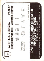 1981 TCMA Redwood Pioneers Mike Venezia #8
