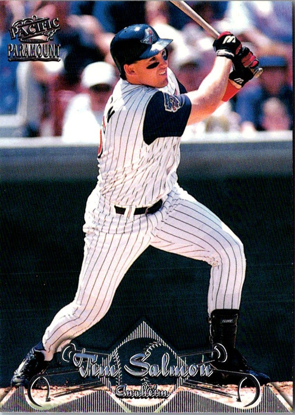 1998 Pacific Paramount Platinum Blue Tim Salmon #9