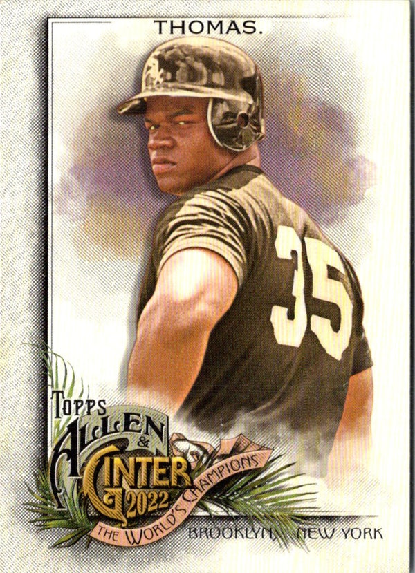 2022 Topps Allen Ginter Frank Thomas #9