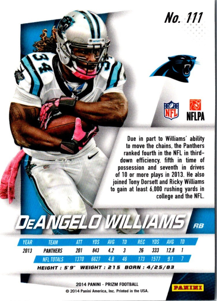 2014 Panini Prizm DeAngelo Williams