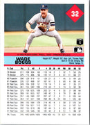 1992 Fleer Wade Boggs