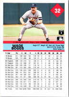 1992 Fleer Wade Boggs #32