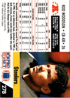 1991 Pro Set Rod Woodson #278