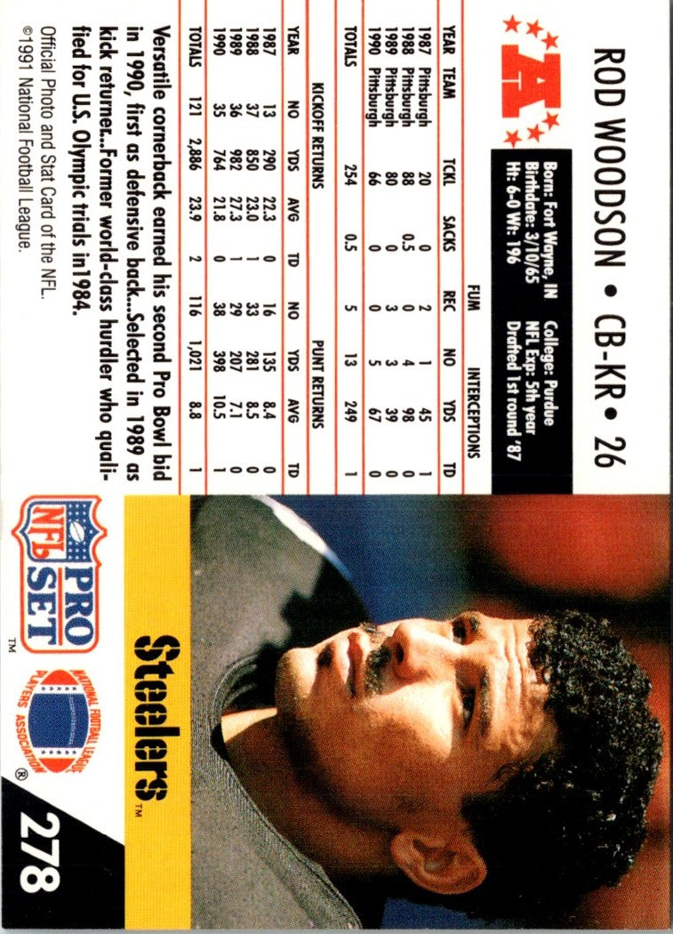 1991 Pro Set Rod Woodson