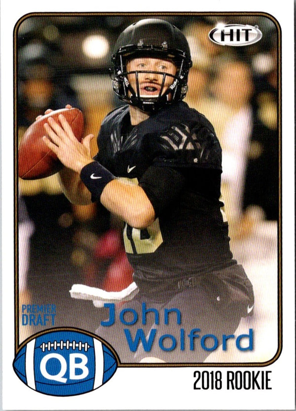 2018 SAGE HIT Gold John Wolford #14
