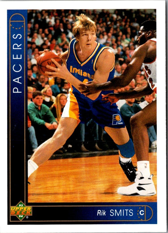 1993 Upper Deck Rik Smits #132
