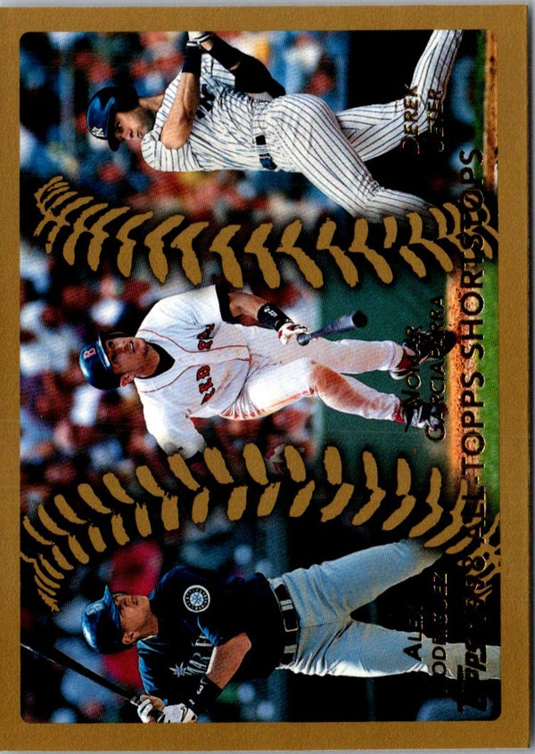 1999 Topps Alex Rodriguez/Nomar Garciaparra/Derek Jeter #452