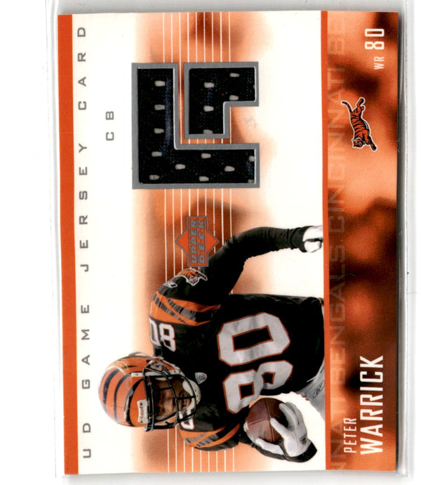 2003 Upper Deck Peter Warrick #180