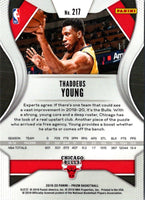 2019 Panini Prizm Prizms Red Thaddeus Young #217