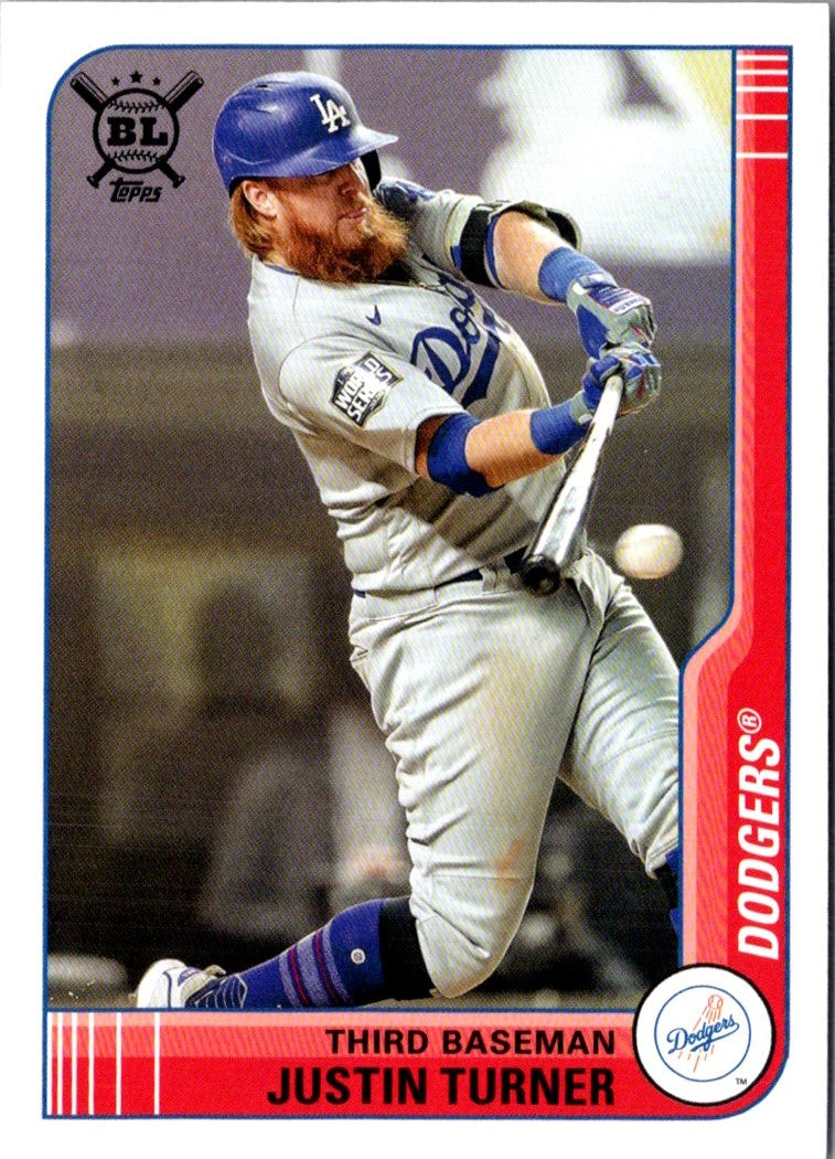 2021 Topps Big League Justin Turner