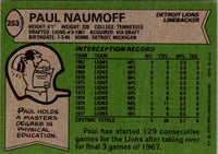 1978 Topps Paul Naumoff #253