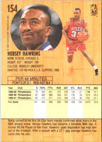 1991 Fleer Hersey Hawkins #154