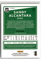 2020 Donruss Optic Sandy Alcantara #181