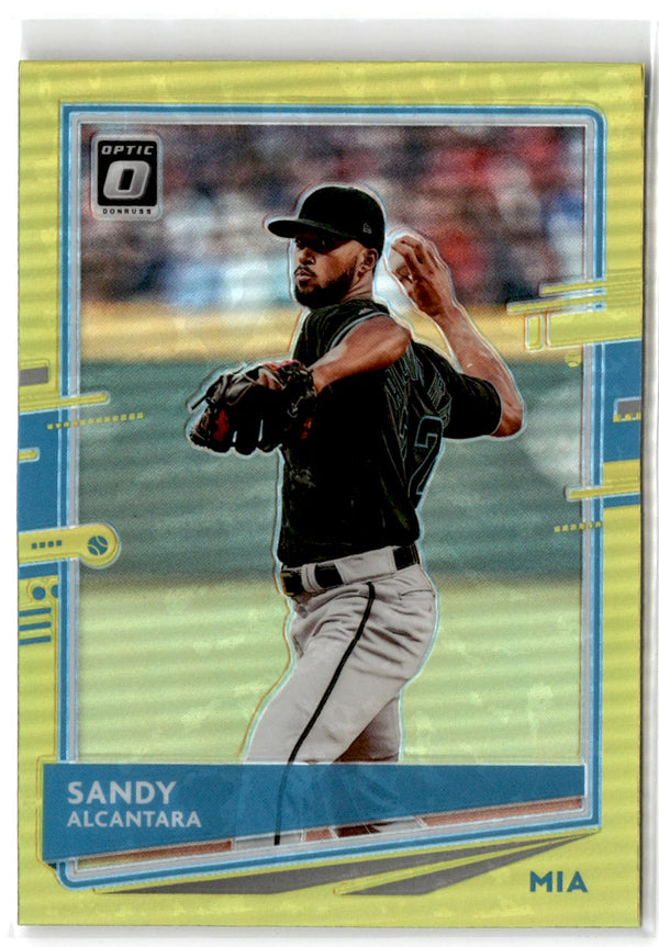 2020 Donruss Optic Sandy Alcantara #181