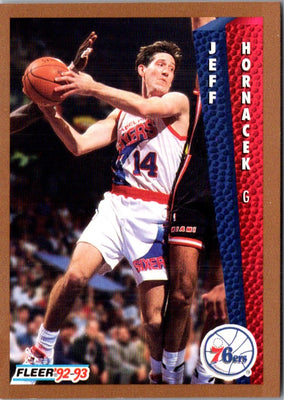 1992 Fleer Jeff Hornacek #405