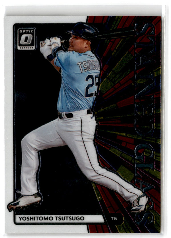 2020 Donruss Optic Stained Glass Yoshitomo Tsutsugo #SG-14