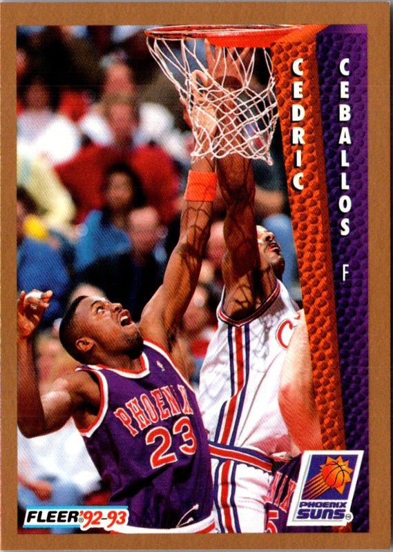 1992 Fleer Cedric Ceballos #179