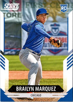 2021 Panini Chronicles Score Brailyn Marquez #17
