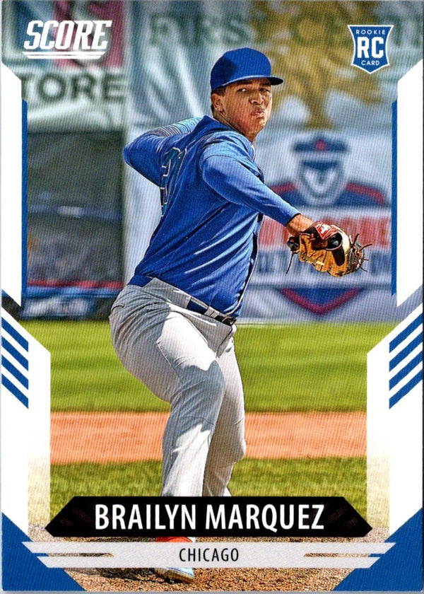 2021 Panini Chronicles Score Brailyn Marquez #17