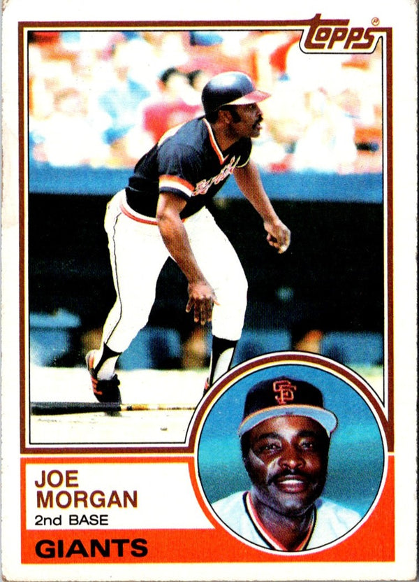 1983 Topps Joe Morgan #603