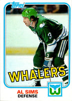 1981 Topps Al Sims #E85
