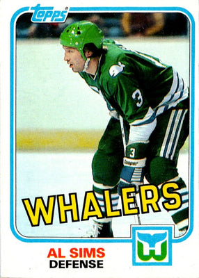 1981 Topps Al Sims #E85