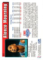 1992 Hoops Alonzo Mourning #361 Rookie