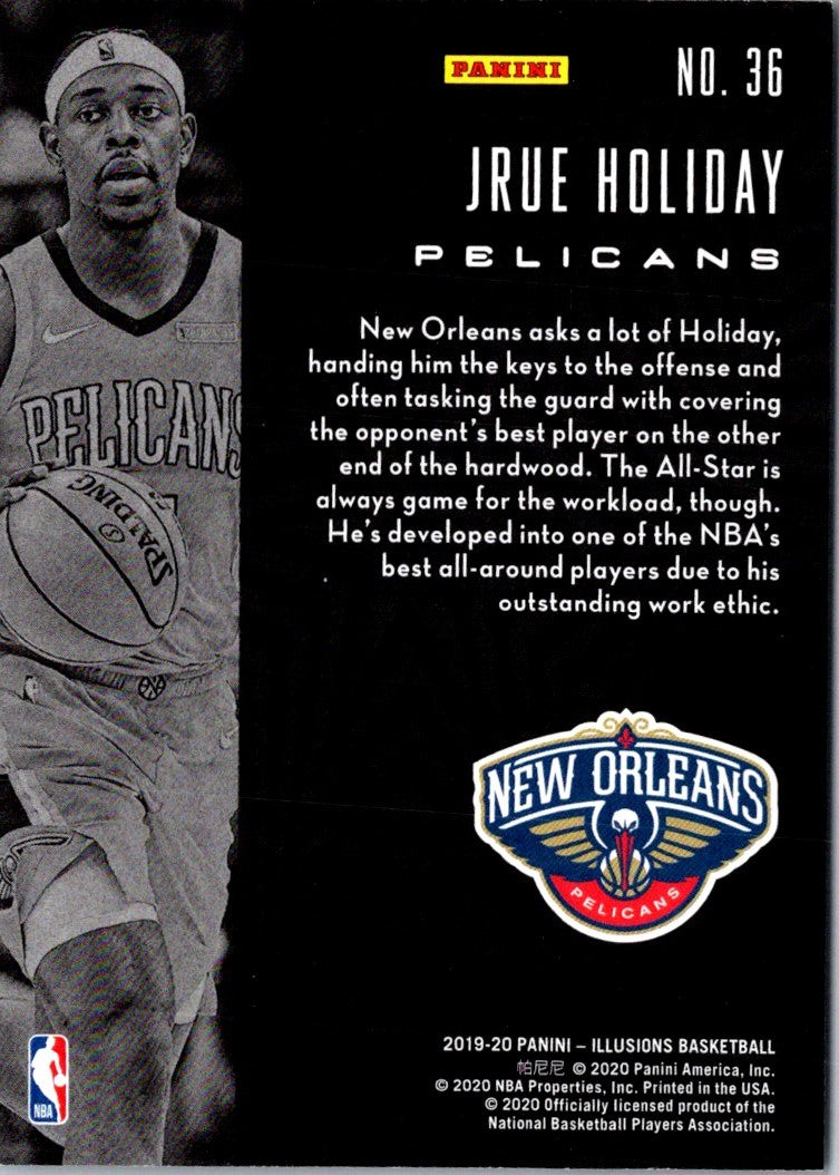 2020 Panini National Treasures Jrue Holiday