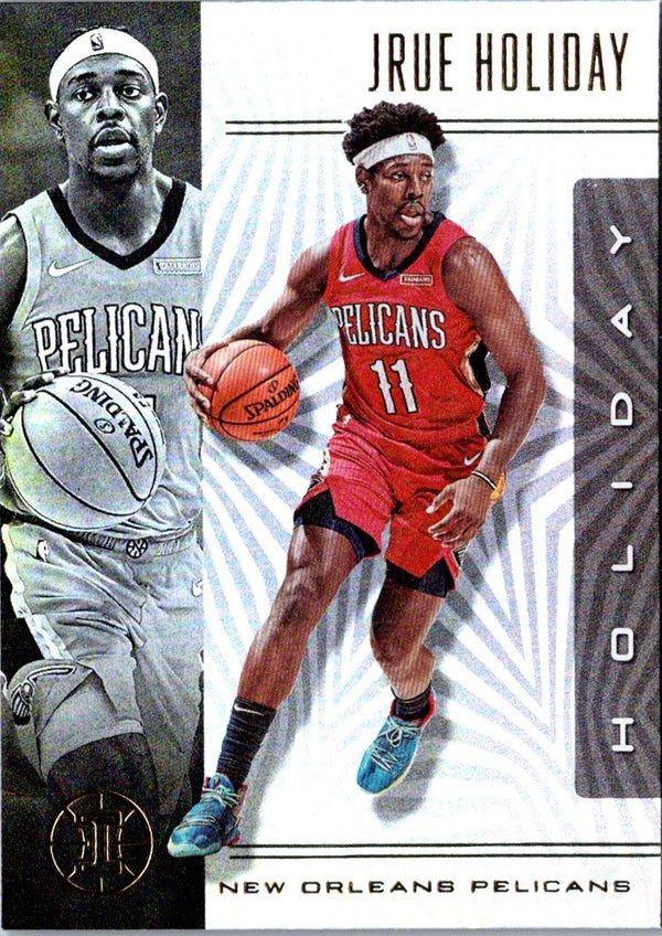 2020 Panini National Treasures Jrue Holiday #36