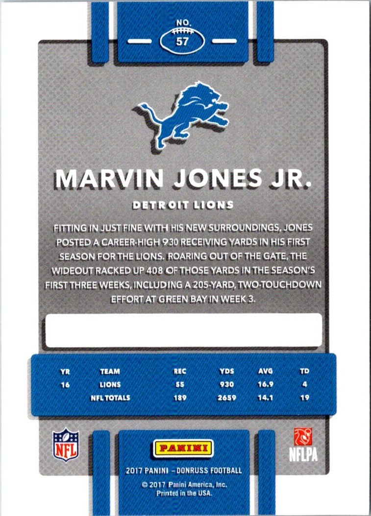 2017 Donruss Marvin Jones Jr.