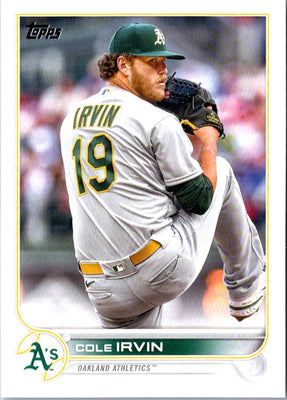 2022 Topps Update Cole Irvin #US292
