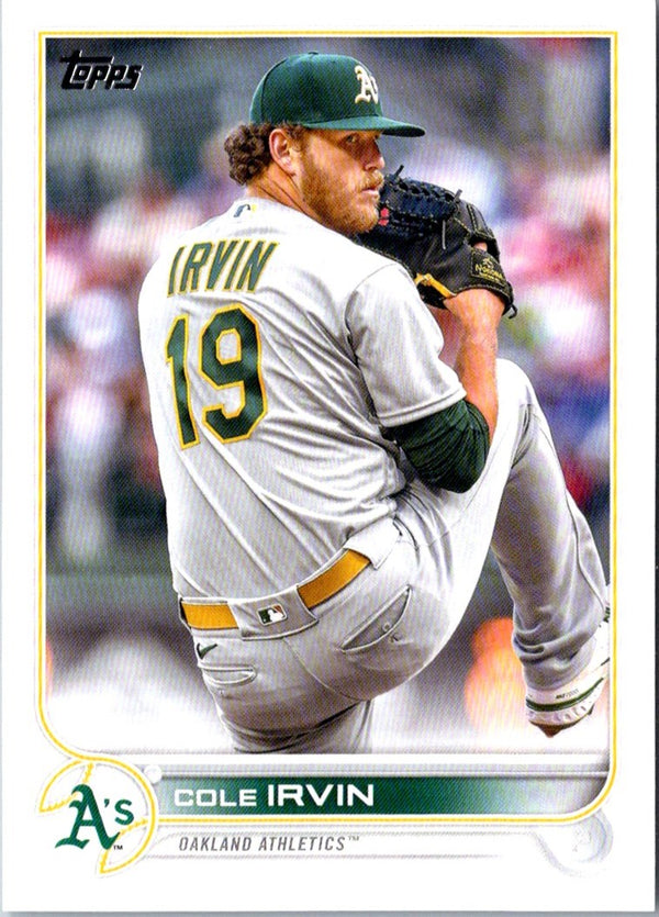 2022 Topps Update Cole Irvin #US292