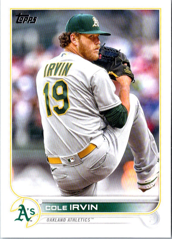 2022 Topps Update Cole Irvin #US292