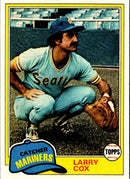 1981 Topps Larry Cox