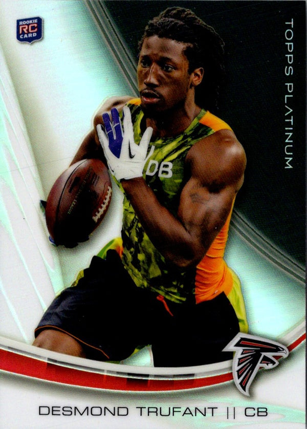 2013 Topps Platinum Desmond Trufant #133 Rookie