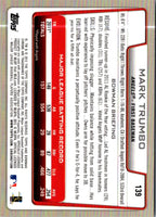 2012 Bowman Chrome Mark Trumbo #139