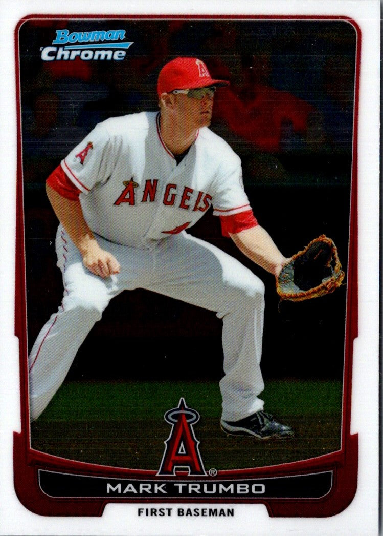 2012 Bowman Chrome Mark Trumbo