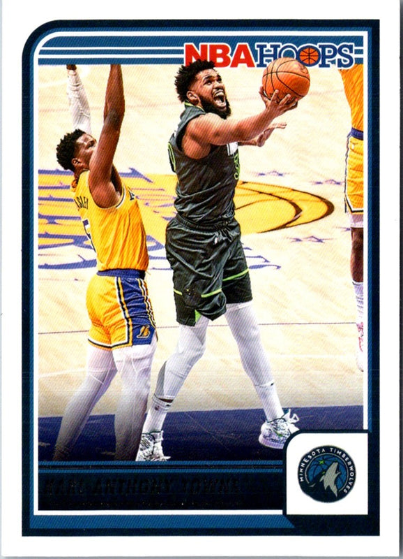 2023 Hoops Blue Karl-Anthony Towns #19